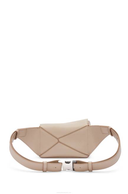 Sand Mini Puzzle bumbag in classic calfskin Loewe 84PR548 Men