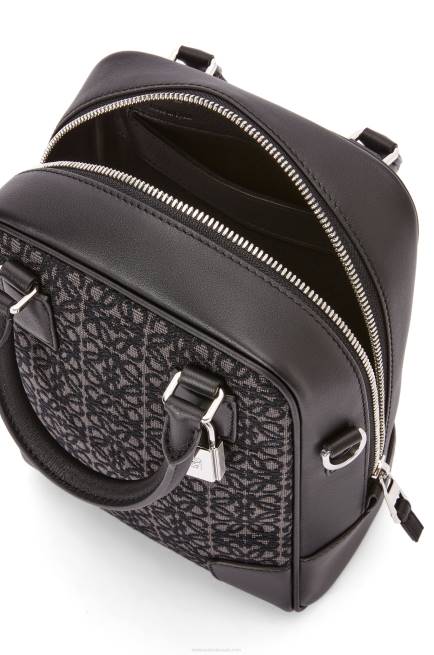 Anthracite/Black Amazona 15 in Anagram jacquard and calfskin Loewe 84PR147 Men