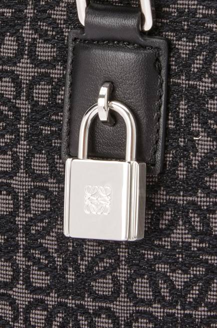 Anthracite/Black Amazona 15 in Anagram jacquard and calfskin Loewe 84PR147 Men