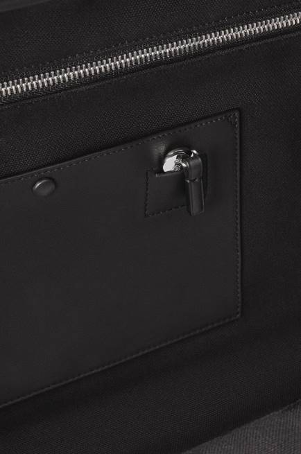 Anthracite/Black Amazona 44 bag in Anagram jacquard and calfskin Loewe 84PR148 Men