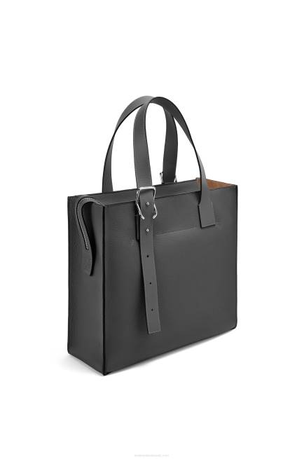 Black Buckle Zip tote in soft grained calfskin Loewe 84PR179 Men