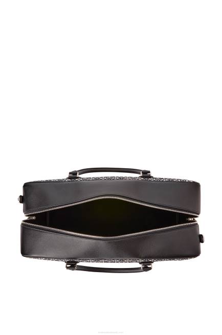 Navy/Black Amazona 44 bag in Anagram jacquard and calfskin Loewe 84PR149 Men