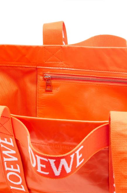 Orange Fold Shopper in paper calfskin Loewe 84PR69 Men