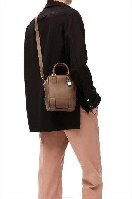 Winter Brown Amazona 15 in nappa calfskin Loewe 84PR191 Men