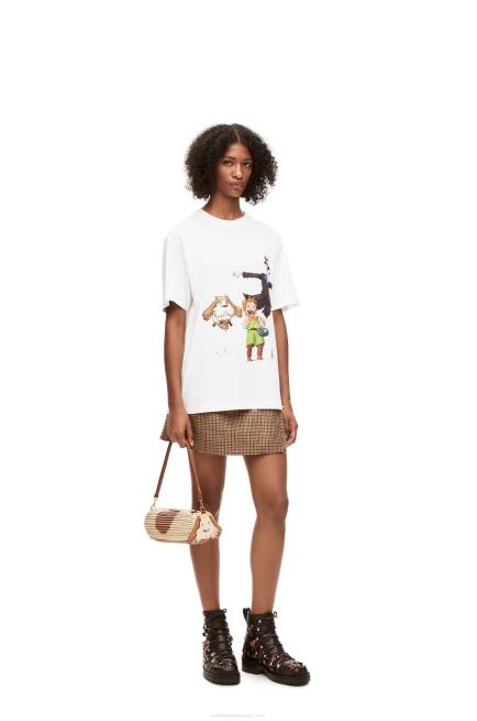 White Heen, Markl and Turnip Head T-shirt in cotton Loewe 84PR831 Men