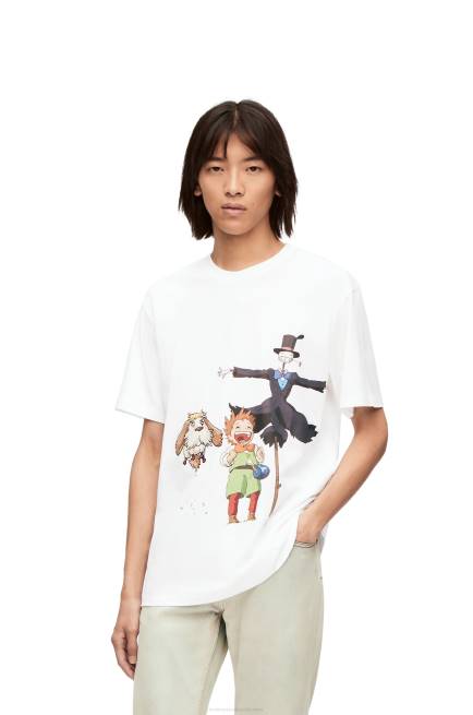 White Heen, Markl and Turnip Head T-shirt in cotton Loewe 84PR831 Men