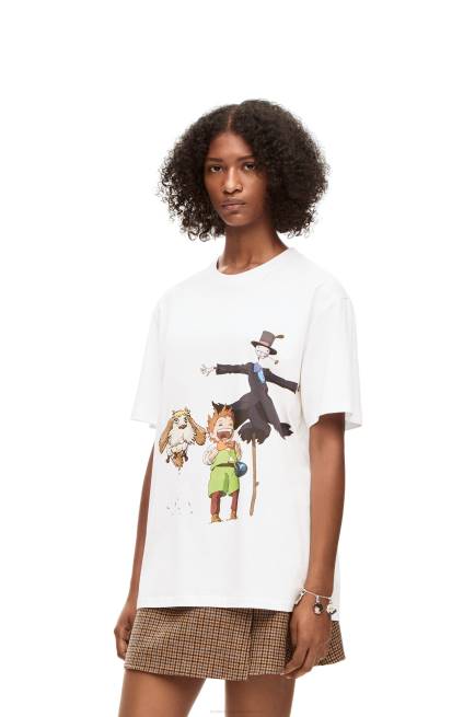 White Heen, Markl and Turnip Head T-shirt in cotton Loewe 84PR831 Men