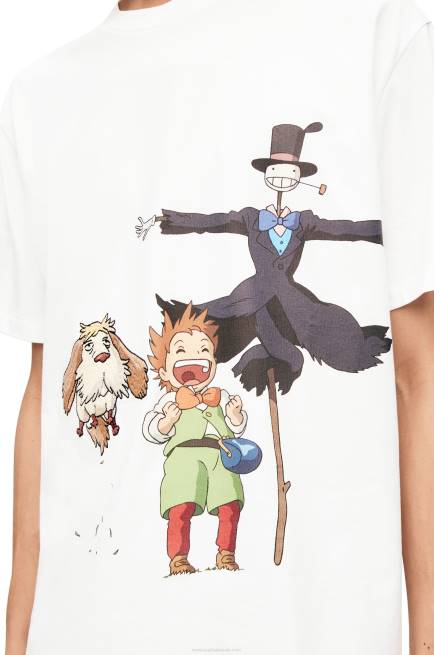 White Heen, Markl and Turnip Head T-shirt in cotton Loewe 84PR831 Men