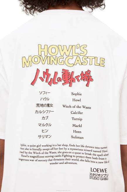 White Heen, Markl and Turnip Head T-shirt in cotton Loewe 84PR831 Men