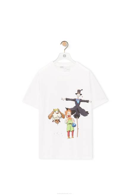 White Heen, Markl and Turnip Head T-shirt in cotton Loewe 84PR831 Men