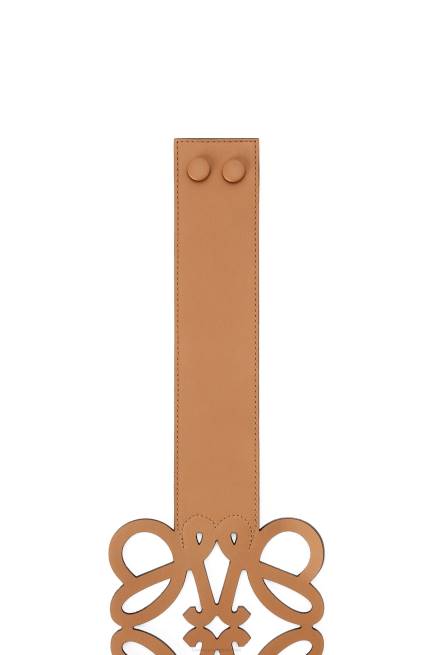 Warm Desert Anagram cut out belt in calfskin Loewe 84PR1156 Women