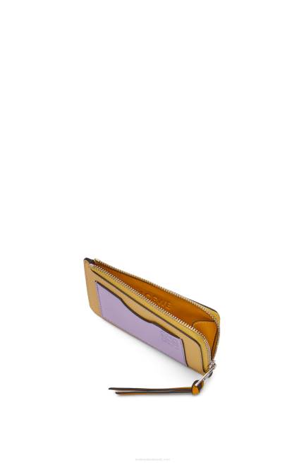 Dark Butter/Mauve Coin cardholder in soft grained calfskin Loewe 84PR1341 Women