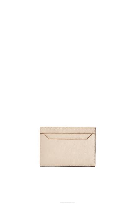 Light Ghost Anagram plain cardholder in pebble grain calfskin Loewe 84PR1356 Women