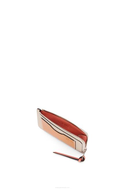 Light Oat/Honey Coin cardholder in soft grained calfskin Loewe 84PR1337 Women