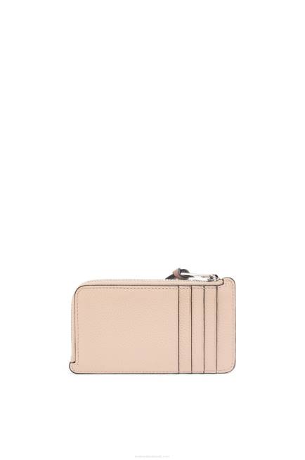 Nude/Citronelle Coin cardholder in soft grained calfskin Loewe 84PR1393 Women