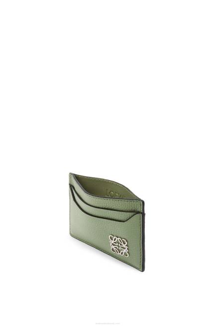 Rosemary Anagram plain cardholder in pebble grain calfskin Loewe 84PR1355 Women