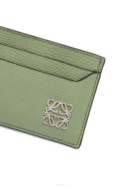 Rosemary Anagram plain cardholder in pebble grain calfskin Loewe 84PR1355 Women