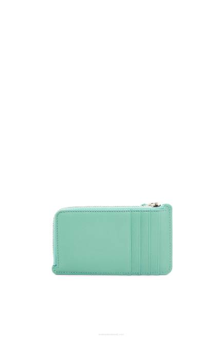 Fresh Mint Large coin holder in classic calfskin Loewe 84PR1333 Women