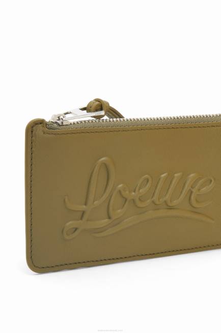 Olive Large coin holder in classic calfskin Loewe 84PR1332 Women