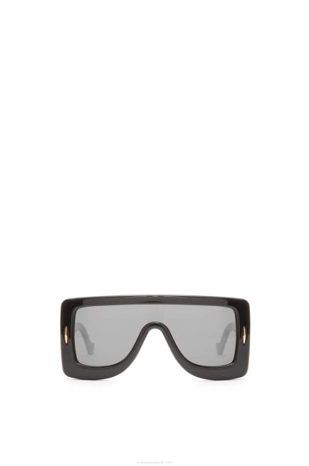 Black Anagram mask sunglasses in acetate Loewe 84PR1474 Women