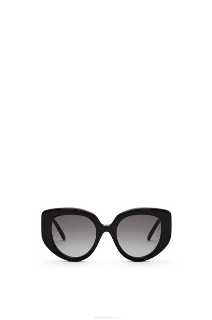 Black Butterfly sunglasses in acetate Loewe 84PR1484 Women
