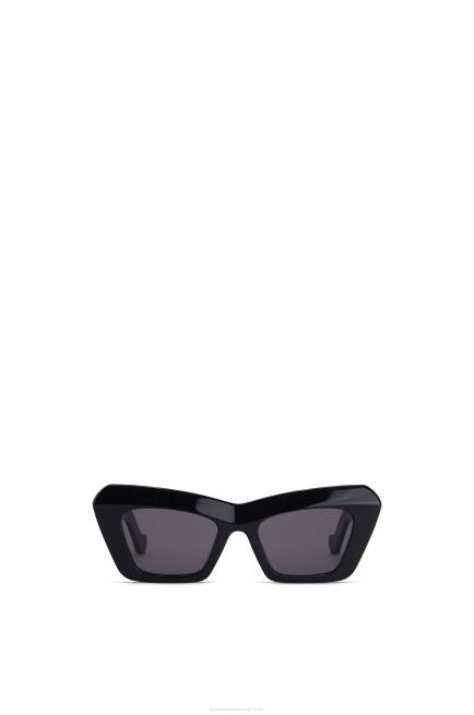 Black Cateye sunglasses in acetate Loewe 84PR1478 Women