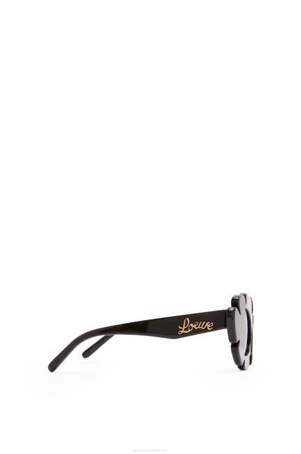 Black Flower sunglasses in injected nylon Loewe 84PR1464 Women