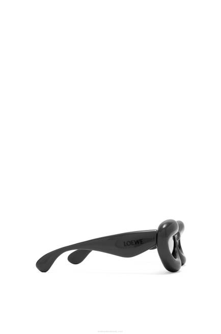 Black Inflated cateye sunglasses in nylon Loewe 84PR1423 Women