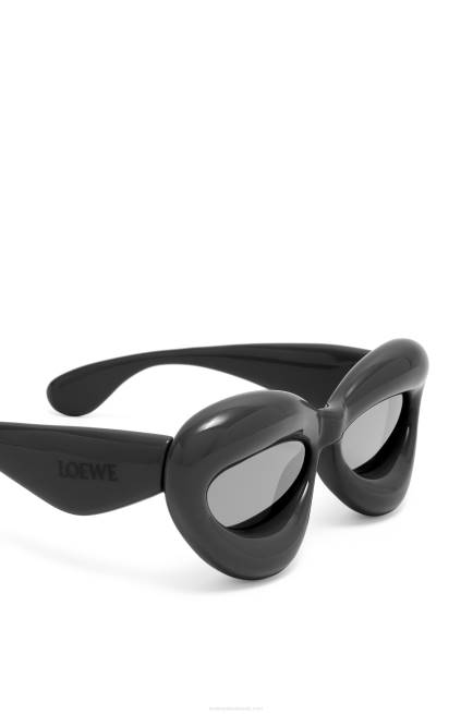 Black Inflated cateye sunglasses in nylon Loewe 84PR1423 Women