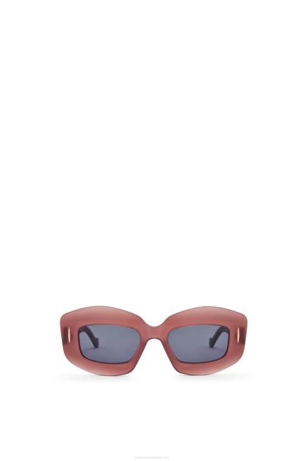 Burgundy Screen sunglasses in acetate Loewe 84PR1428 Women