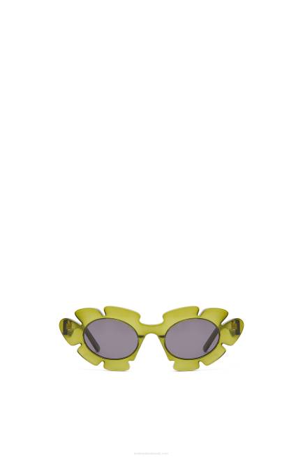 Cactus Green Flower sunglasses in injected nylon Loewe 84PR1462 Women