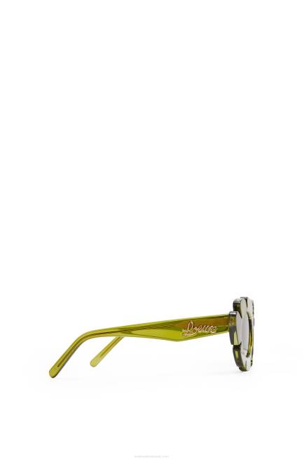 Cactus Green Flower sunglasses in injected nylon Loewe 84PR1462 Women