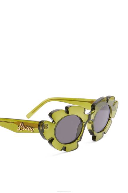 Cactus Green Flower sunglasses in injected nylon Loewe 84PR1462 Women