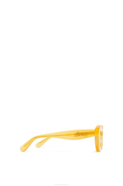 Canary Yellow Cateye sunglasses in acetate Loewe 84PR1504 Women