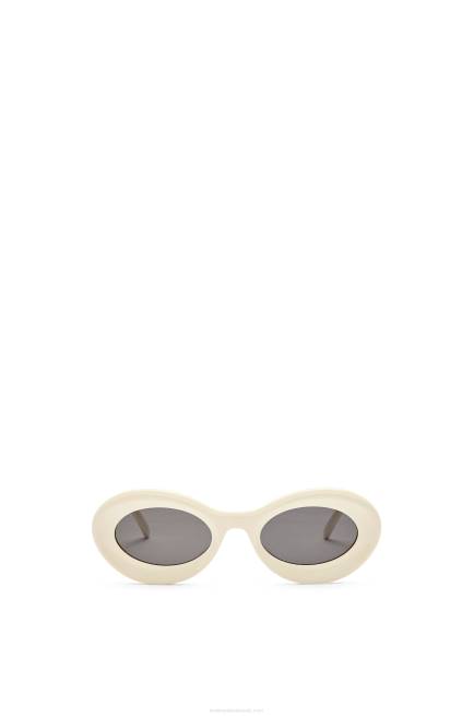 Cream Loop sunglasses in acetate Loewe 84PR1454 Women