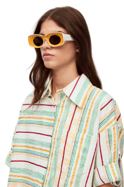 Dark Yellow Paula\'s Ibiza original sunglasses Loewe 84PR1459 Women