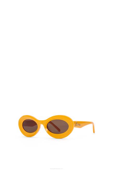 Earth Yellow Loop sunglasses in acetate Loewe 84PR1456 Women