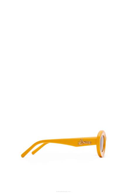 Earth Yellow Loop sunglasses in acetate Loewe 84PR1456 Women