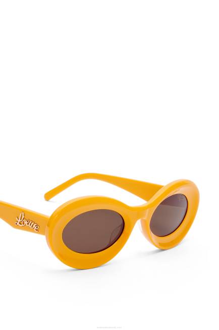 Earth Yellow Loop sunglasses in acetate Loewe 84PR1456 Women