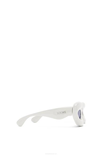 Grey Inflated cateye sunglasses in nylon Loewe 84PR1424 Women