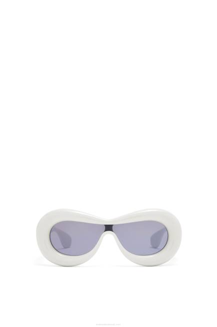 Grey Inflated mask sunglasses in nylon Loewe 84PR1499 Women