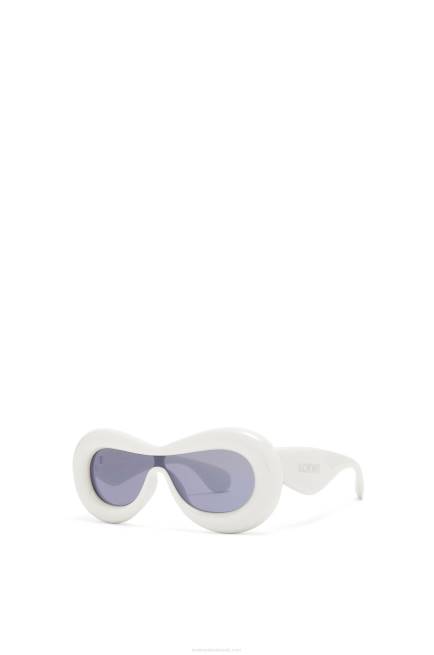 Grey Inflated mask sunglasses in nylon Loewe 84PR1499 Women