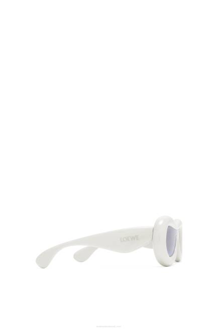 Grey Inflated mask sunglasses in nylon Loewe 84PR1499 Women