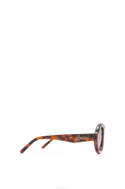 Havana Aviator sunglasses in acetate Loewe 84PR1489 Women