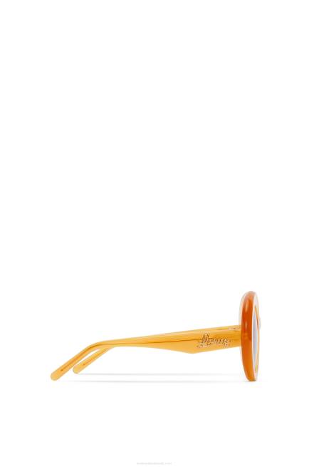 Honey Oversized round sunglasses in acetate Loewe 84PR1502 Women