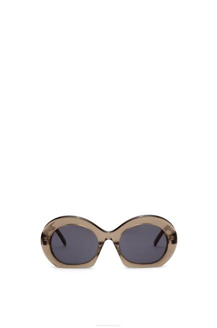 Khaki Green Half moon sunglasses in acetate Loewe 84PR1497 Women