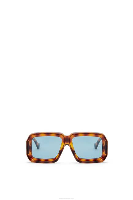 Light Havana Paula's Ibiza dive in mask sunglasses Loewe 84PR1472 Women