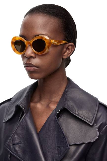 Light Havana Wing sunglasses in acetate Loewe 84PR1433 Women