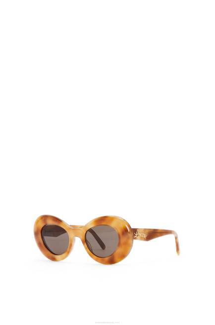 Light Havana Wing sunglasses in acetate Loewe 84PR1433 Women