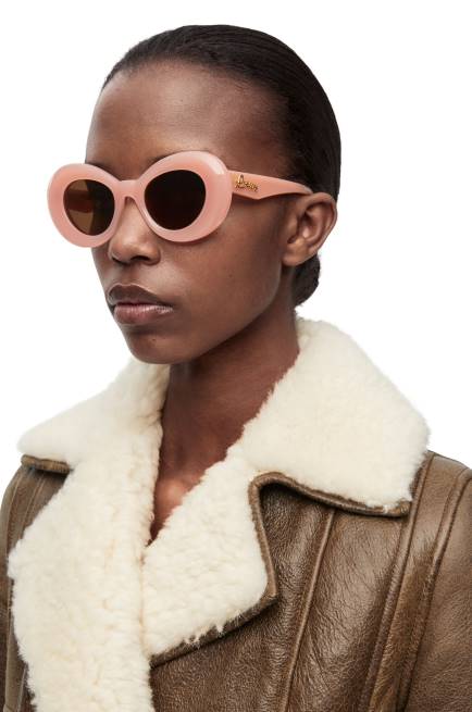 Light Pink Wing sunglasses in acetate Loewe 84PR1434 Women